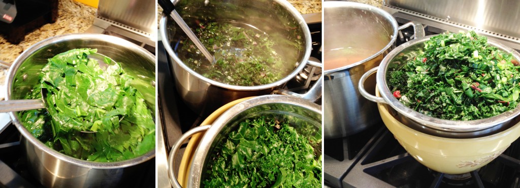 buckwheat pasta and spinach pesto