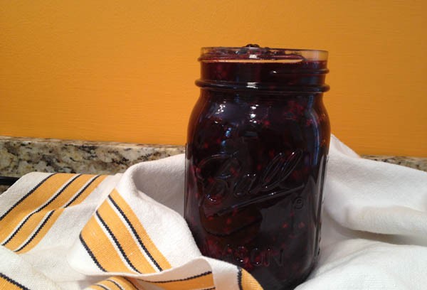 homemade berry jam