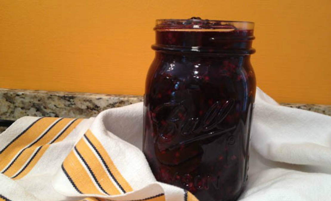 homemade berry jam