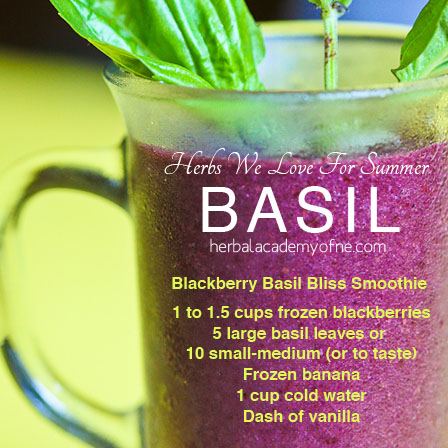 basil smoothie