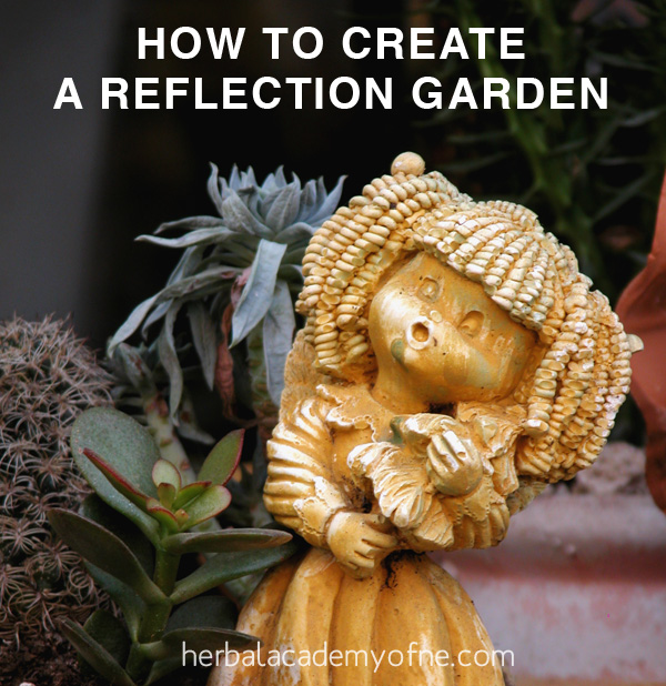 how to create a reflection garden for inside