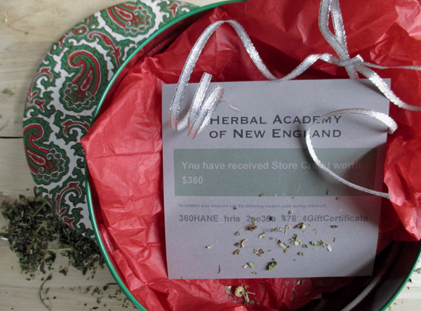 herbal academy gift certificate