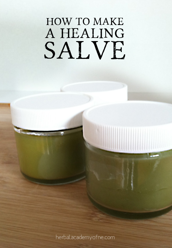 how to make a healing salve by HANE