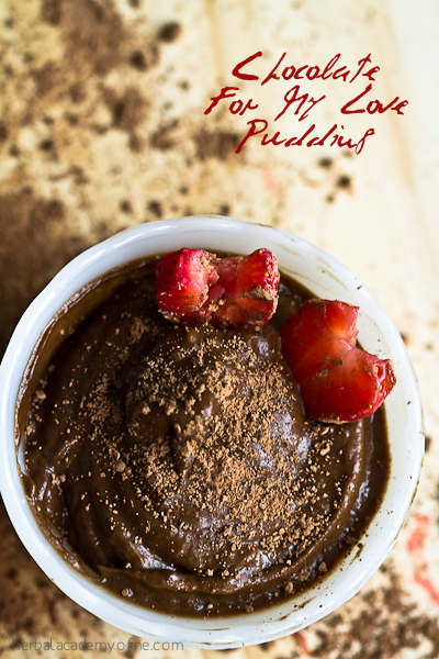 vegan chocolate pudding