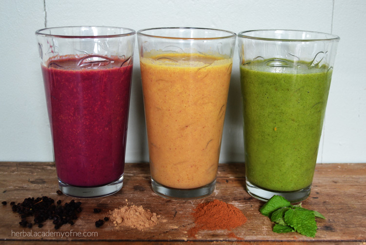 3 Delicious Go-To Herbal Smoothies - Herbal Academy of New England