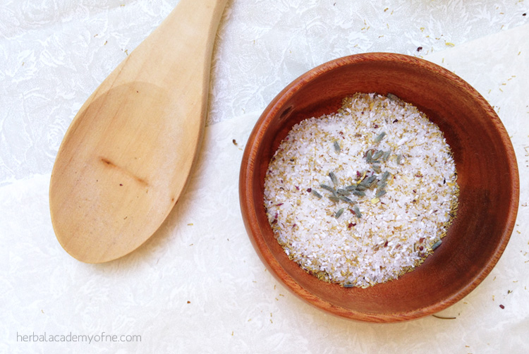 DIY Lavender Bath Salts - Herbal Academy of New England