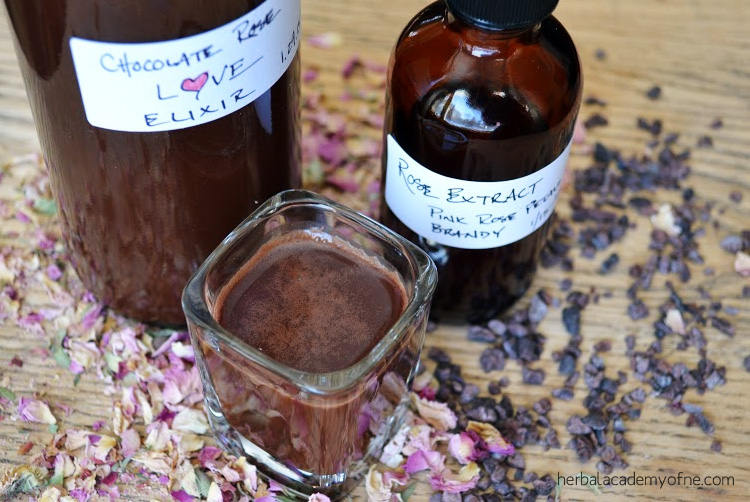 Love it up with Aphrodisiac herbs like this chocolate love elixir