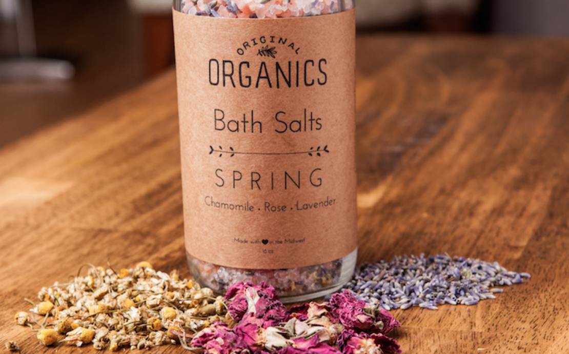 Artisan Bath Salts by Original Organics - Herbal Body Care Products To Buy or DIY?