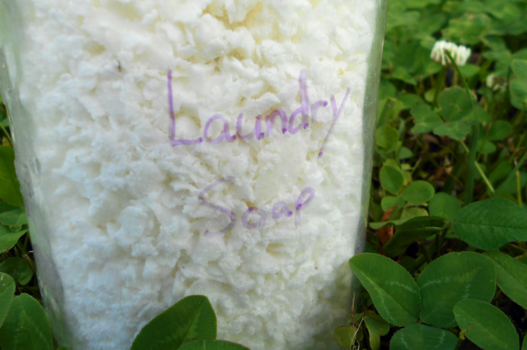 Homemade Natural Laundry Soap for Spring Cleaning