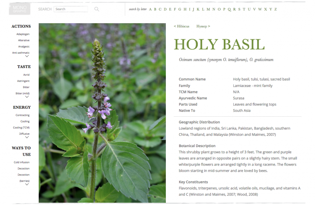 The Herbarium Holy Basil Preview