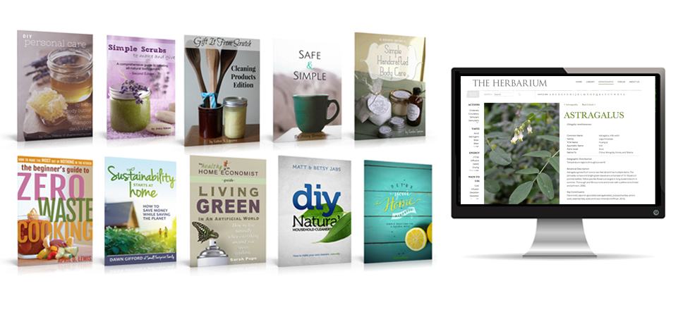 Ultimate Healthy Living Bundle Sale is going on now thru Sept 14! For $29.97, you get access to The Herbarium membership (Plant Database) along with 90 other Healthy Living Resources from ebooks to ecourses!