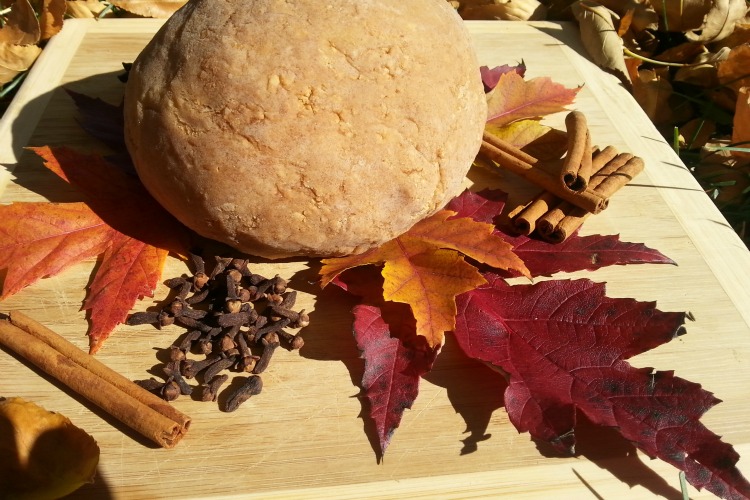 Homemade Pumpkin Play Doh With Sweet Spices