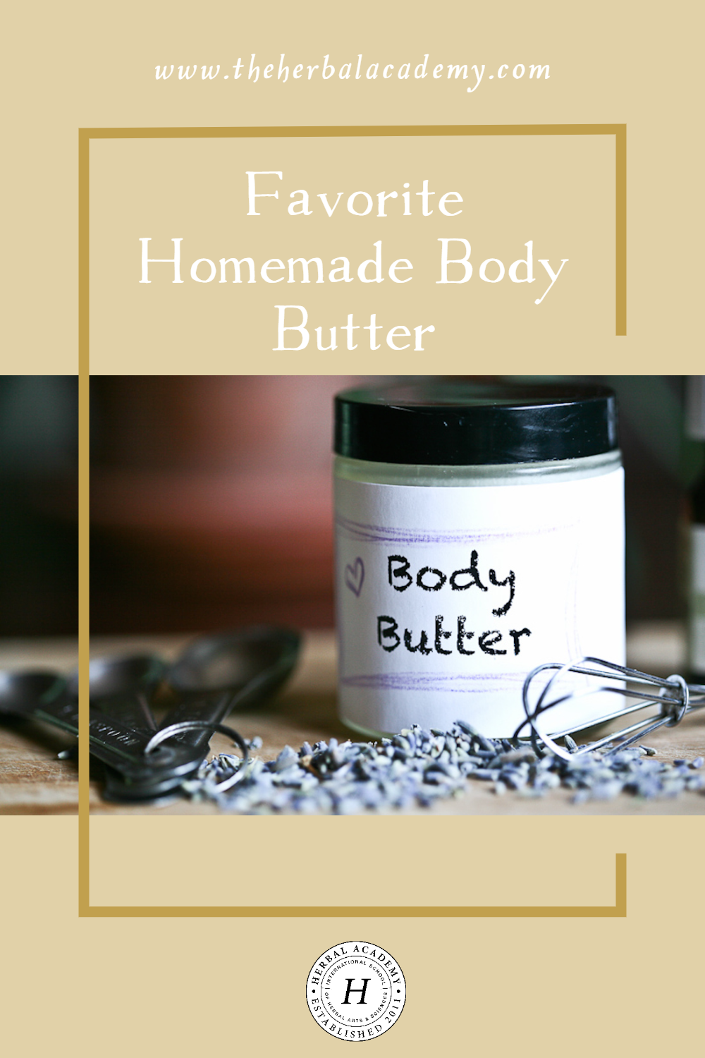 Our favorite homemade body butter to gift or to keep for yourself. Recipe includes all natural butters and oils.