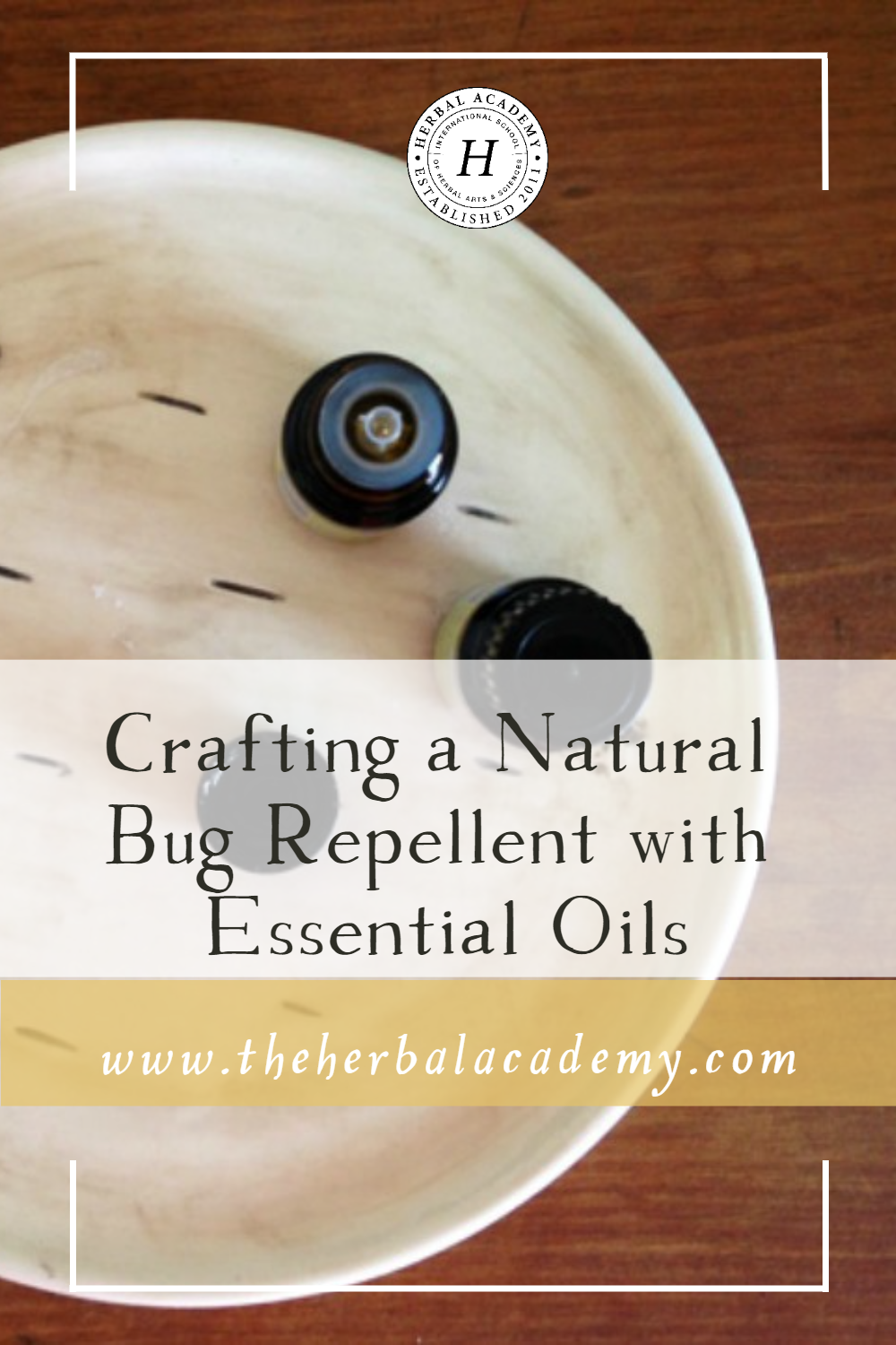 Crafting a Natural Bug Repellent with Essential Oils | Herbal Academy | I have enjoyed crafting my own natural bug repellent for me and my family with essential oils for years and with great results.