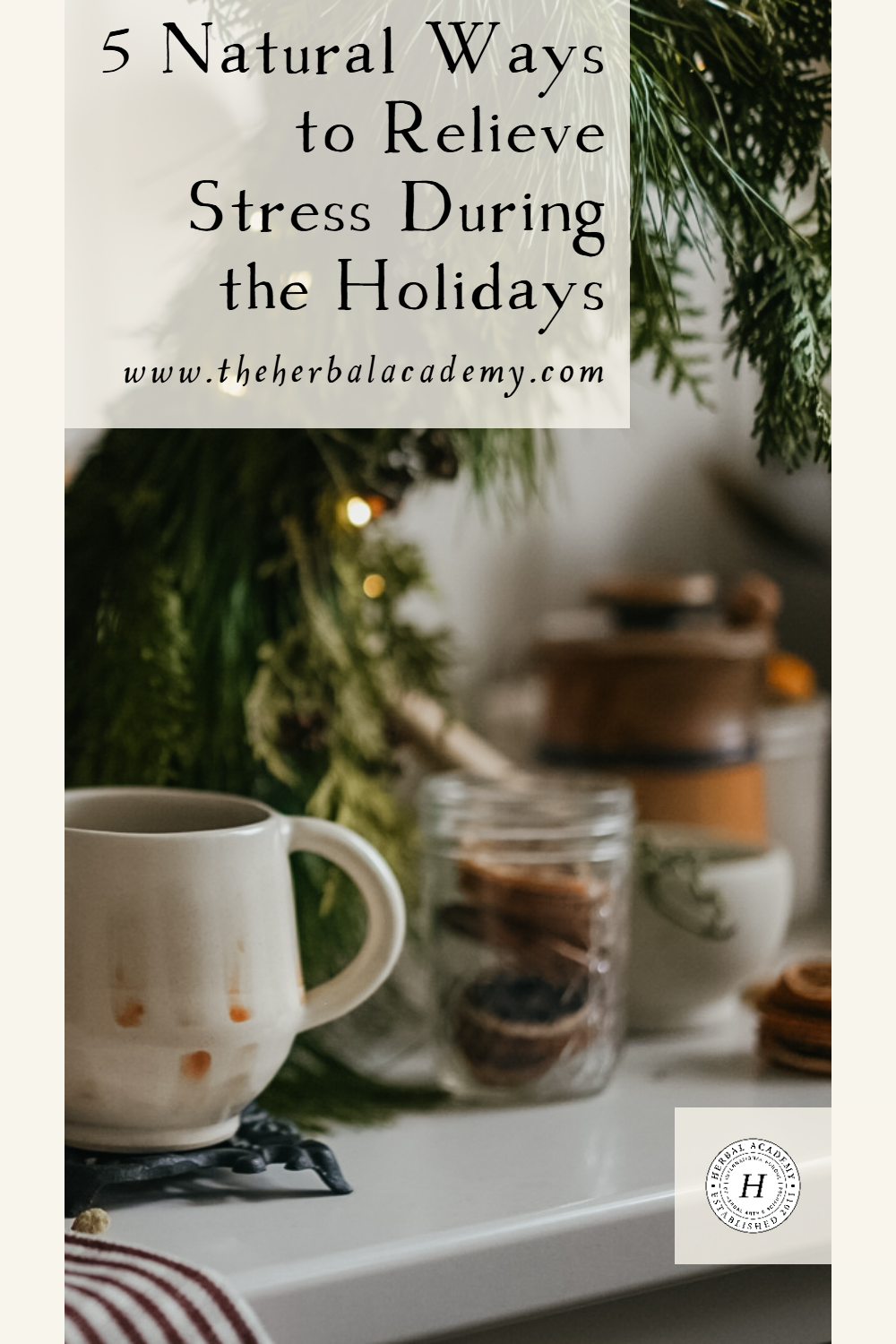 Stress can build up and start affecting everything from your immune system to your sleep schedule. Here are five natural ways to relieve stress during the holidays.