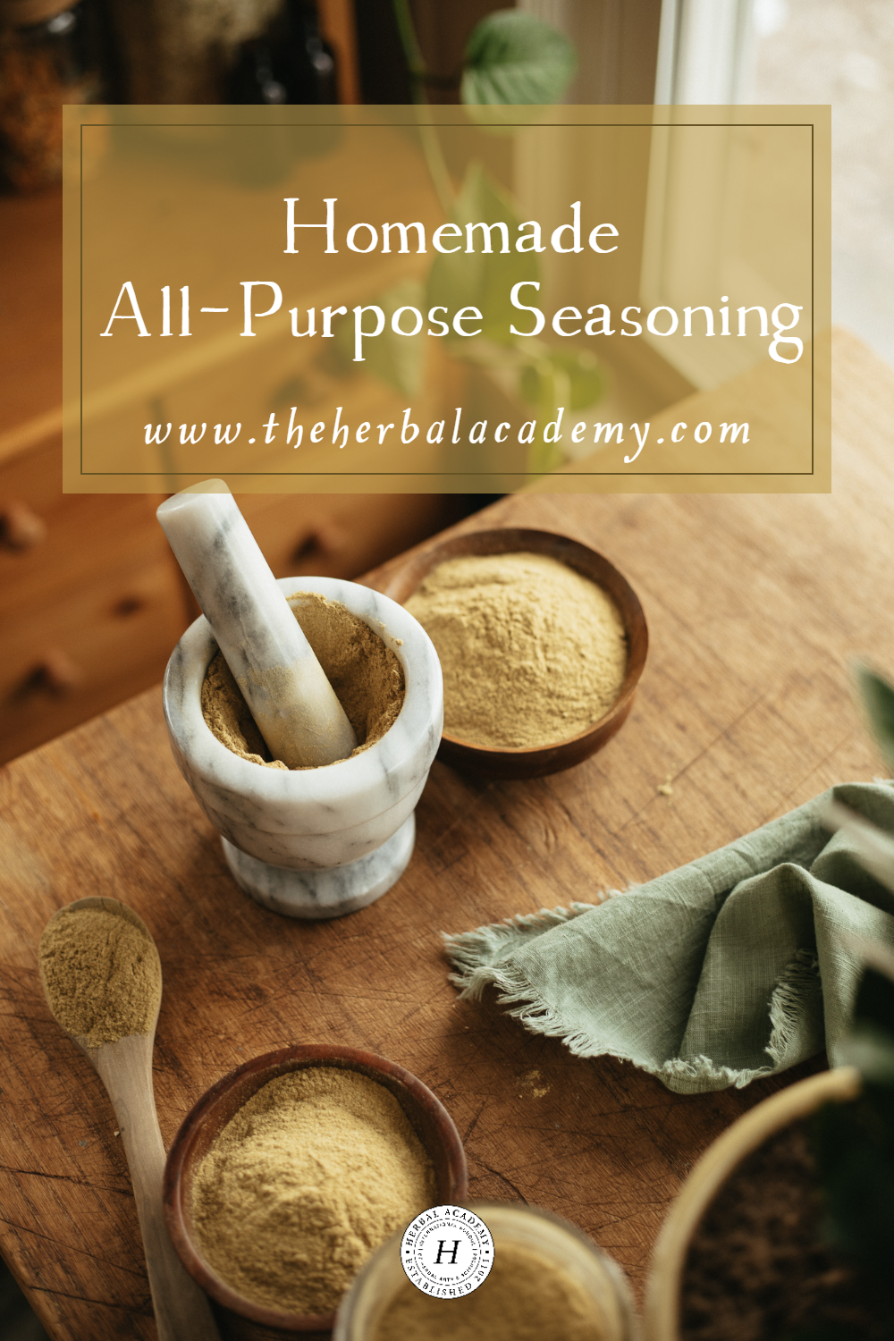 Making your own All-Purpose Seasoning Recipe is not only easy to do, it’s an affordable option when making the seasoning in large batches.