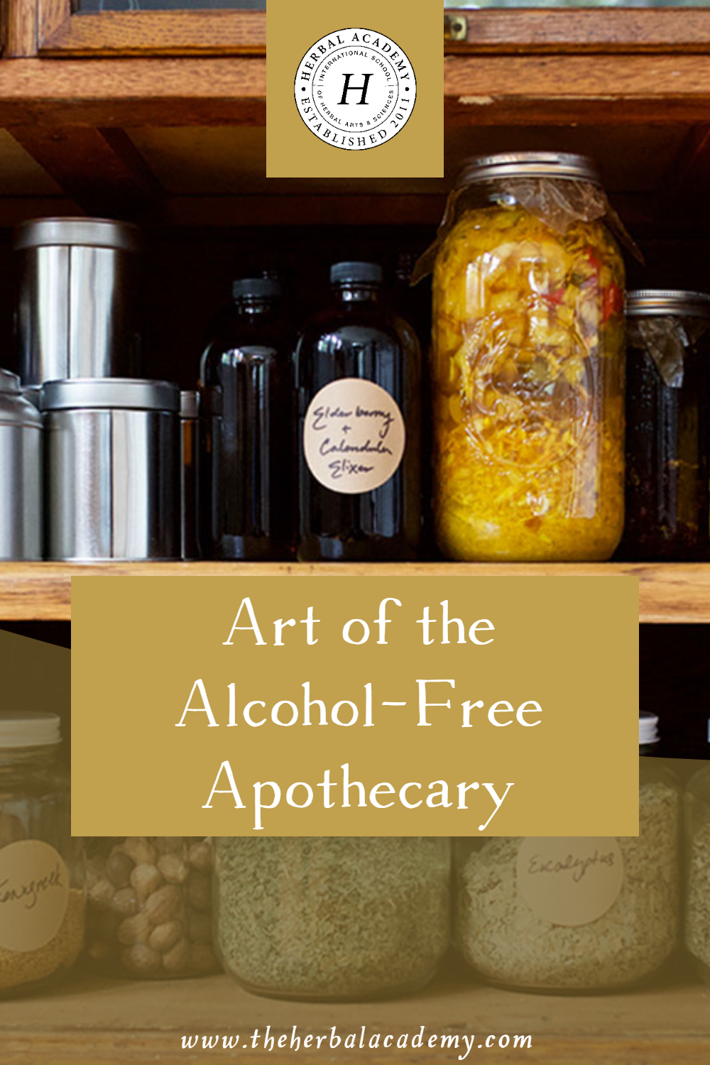 Creating an alcohol-free apothecary turns you to the creative side of tea blends, herbal honeys and glycerites, and vinegar-based oxymels!