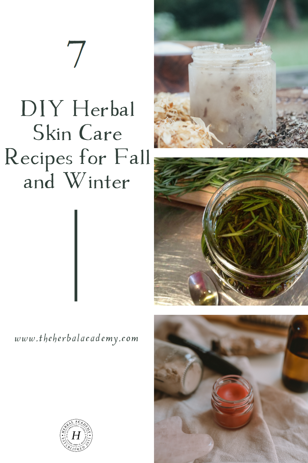 What the earth provides us in abundance throughout the summer we process and save for winter months by making these skin care recipes.