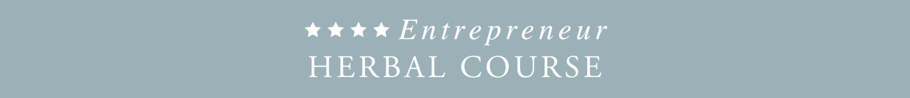 Entrepreneur Herbal Course -banner