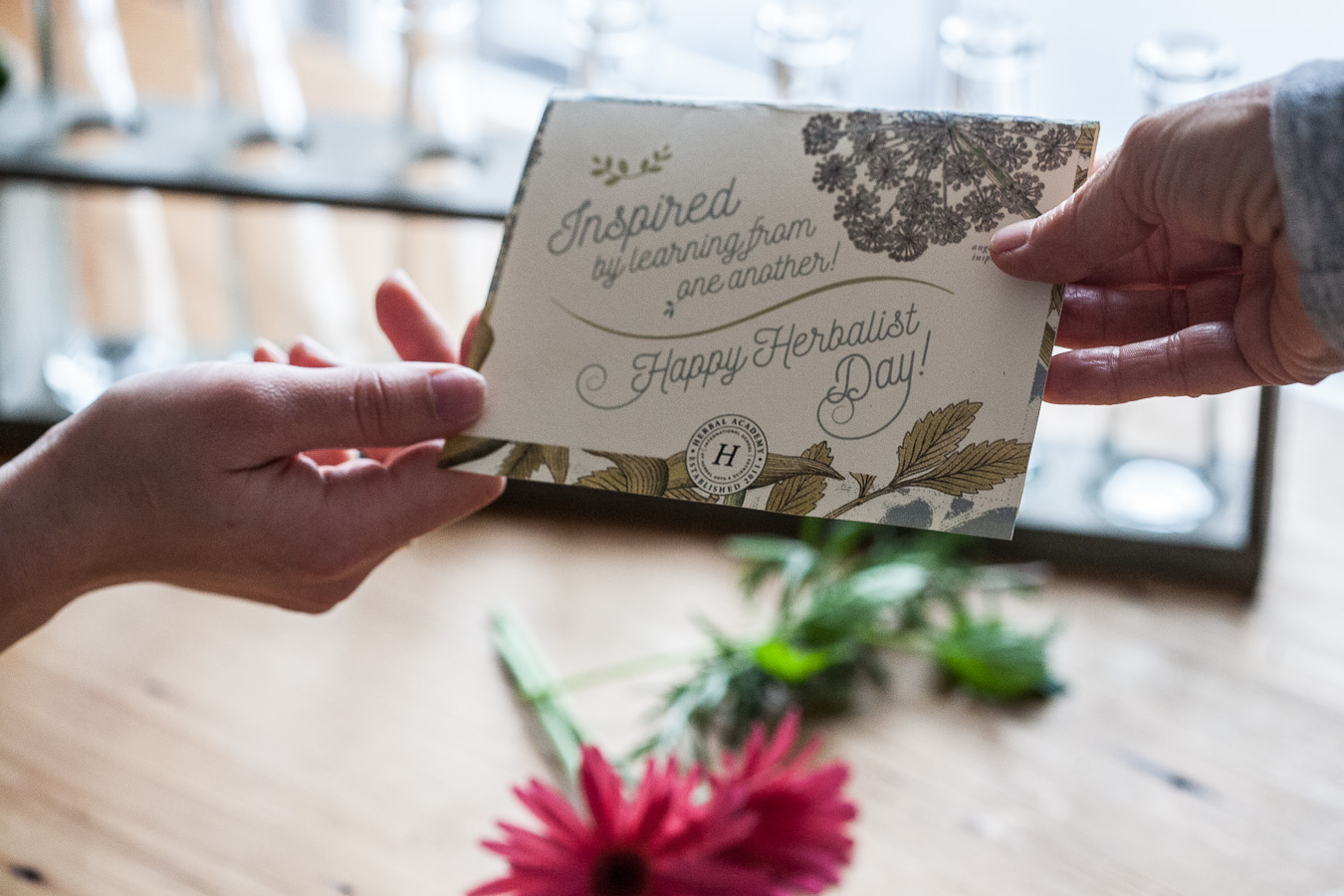 Celebrate Herbalist Day by Honoring Your Teachers – FREE card downloads! | Herbal Academy | Thank An Herbalist Day, coming up on April 17th, is the perfect opportunity to reach out to thank an herbalist who has assisted, taught, or inspired you in some way! 