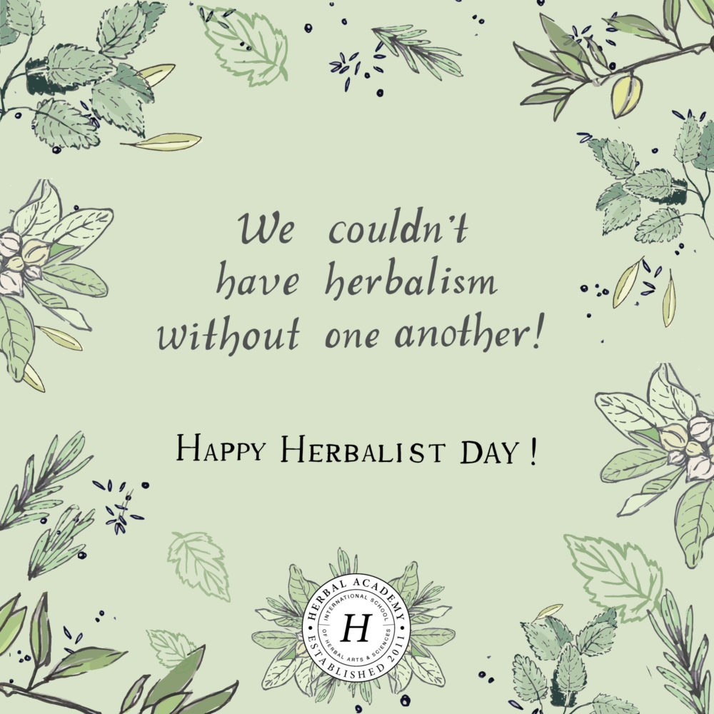 Celebrate Herbalist Day by Honoring Your Teachers – FREE card downloads! | Herbal Academy | Thank An Herbalist Day, coming up on April 17th, is the perfect opportunity to reach out to thank an herbalist who has assisted, taught, or inspired you in some way! 