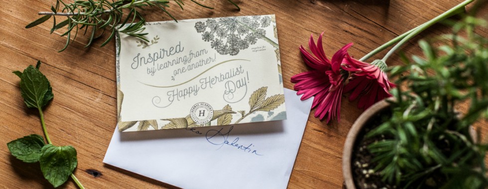 Celebrate Herbalist Day by Honoring Your Teachers – FREE card downloads! | Herbal Academy | Thank An Herbalist Day, coming up on April 17th, is the perfect opportunity to reach out to thank an herbalist who has assisted, taught, or inspired you in some way!