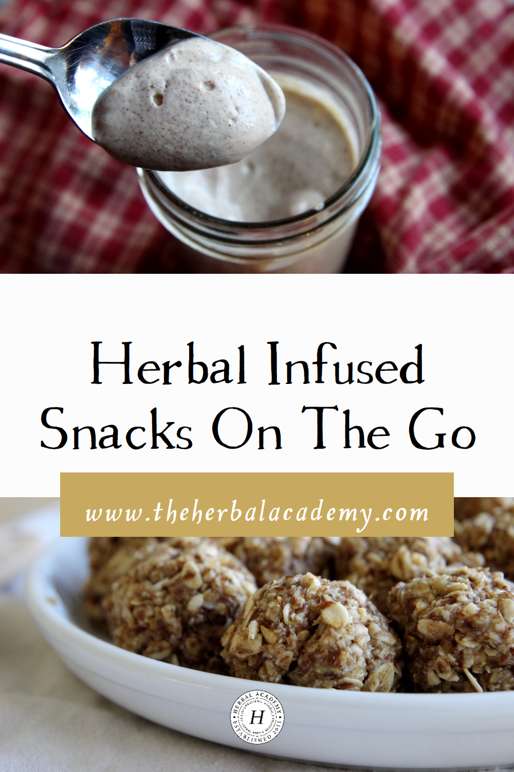 As the weather warms up, we have no trouble filling our schedule so having some grab and go herbal infused snacks on hand makes us all happier.