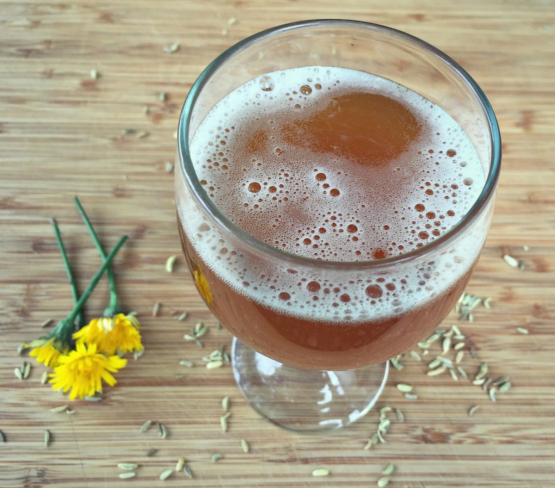 How To Make Dandelion and Fennel Kombucha | Herbal Academy | Kombucha is easy to make at home and you can flavor it to your own liking. Give this dandelion and fennel kombucha a try!