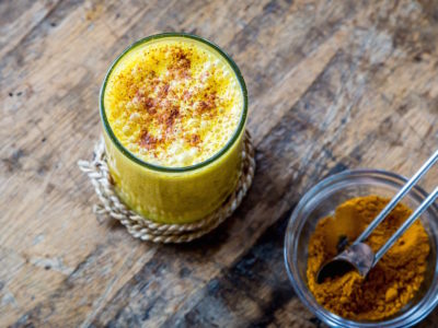 Vegan Golden Cinnamon Turmeric Latte | Herbal Academy | Looking for a way to spice up your morning routine? Check out this recipe for vegan golden cinnamon turmeric latte that will do just that!