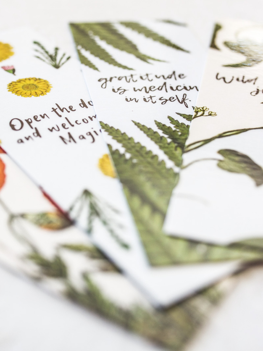Botanical Bookmarks by Herbal Academy
