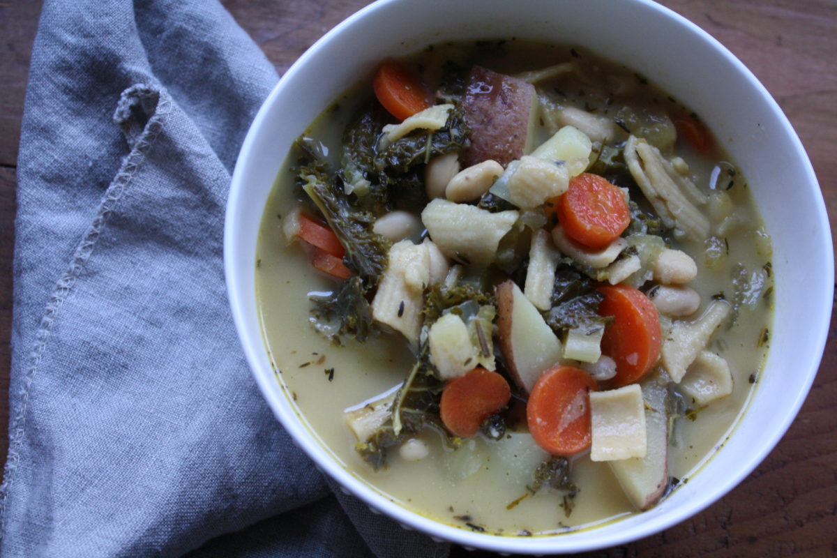 Vegan Herb and Veggie Stew | Herbal Academy | Nothing says warming and comforting like a big bowl of stew! Your family will love this hearty and nutritious Vegan Herb and Veggie Stew!