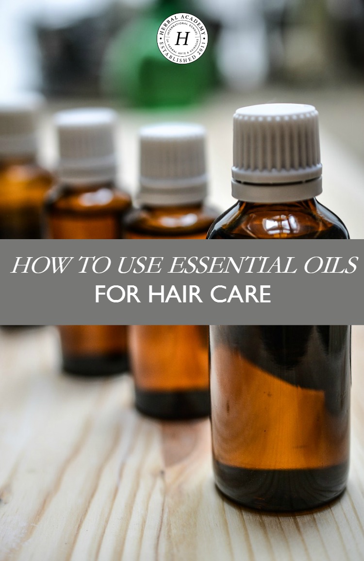 How To Use Essential Oils For Hair Care | Herbal Academy | Are you looking for a more natural approach to hair care without synthetic chemicals? Here's how to use essential oils for hair care!
