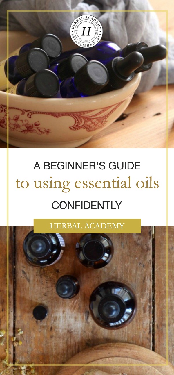 A Beginner's Guide to Using Essential Oils With Confidence | Herbal Academy | Here's a beginner's guide to get you started in using essential oils with confidence! 