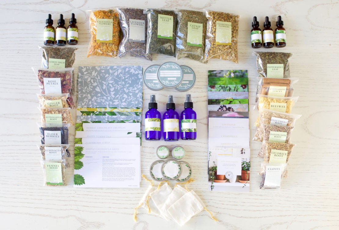 The Herbal Starter Kit start using herbs today!