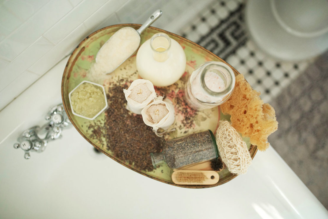 How To Create A Nourishing Milk Bath For Self Care | Herbal Academy | Would you like to create your own oasis of self care? Let us show you how with this relaxing and nourishing milk bath recipe!