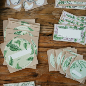 Assorted Apothecary Labels – Set of 72 – Herbal Academy