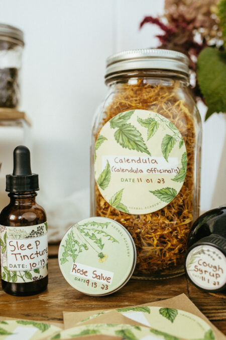 Assorted Herbal Apothecary Labels Set by Herbal Academy Assorted Herbal Apothecary Labels Set by Herbal Academy