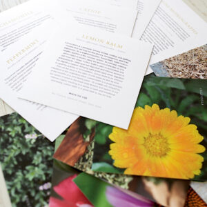 Mini Plant Monograph Cards - Set of 14 – Herbal Academy