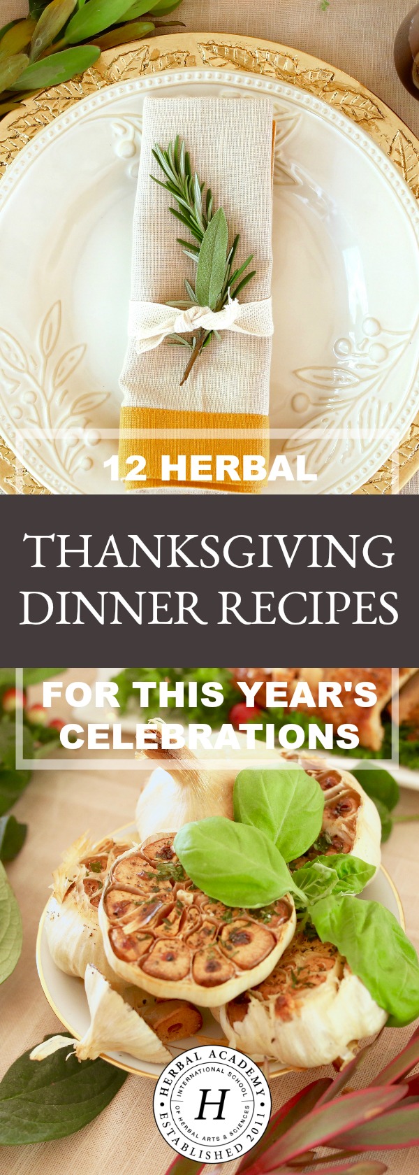 12 Herbal Thanksgiving Dinner Recipes For This Year’s Celebrations | Herbal Academy | Are you looking for ways to spice up your Thanksgiving dinner this year? We have 12 Thanksgiving dinner recipes for you that incorporate 17 different herbs!