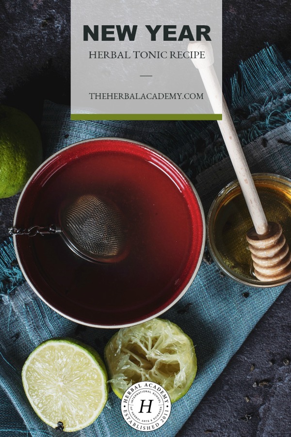 A New Year Herbal Tonic Recipe | Herbal Academy | Are you looking for a way to tone and increase vital energy in the body? Try this new year herbal tonic to attain more stamina and feel more alive!