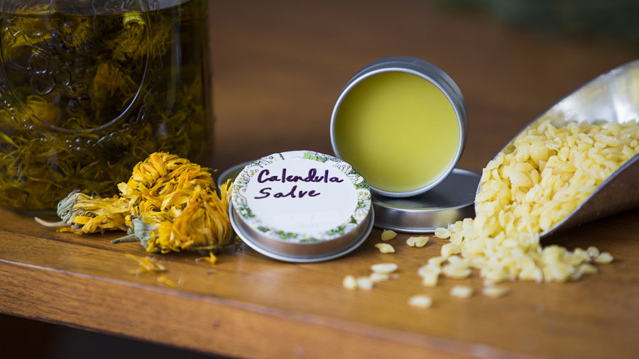 Video: How To Make A Calendula Salve | Herbal Academy | Would you like to learn how to make salve in the comfort of your own home? In this short video we walk you through the steps to creating your very own calendula salve!