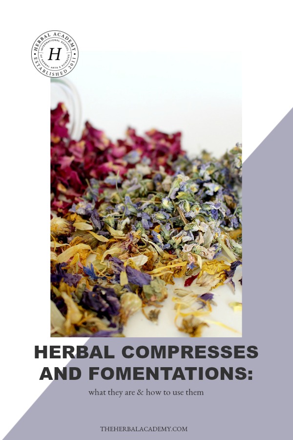 Herbal Compresses and Fomentations: What They Are & How To Use Them | Herbal Academy | Herbal compresses and fomentations are easily overlooked, however they have great potential for helping to ease discomfort. Here's how to make and use them!