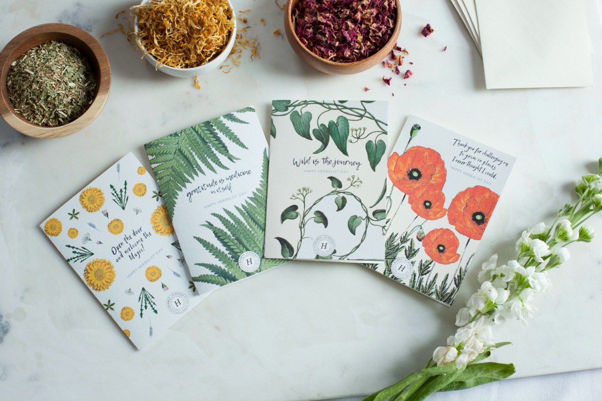 Free Botanical Thank You Card Downloads | Herbal Academy | Happy Herbalist Day! We have compiled a list of free resources to help you make this Herbalist Day (April 17th) special for the herbalists in your life!