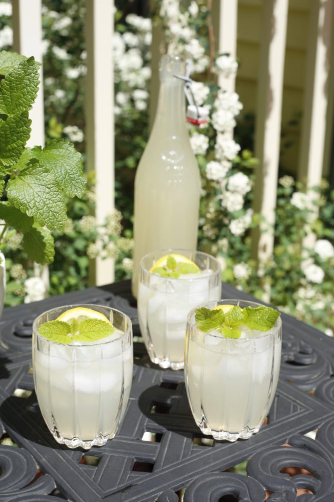 How To Stay Calm and Cool with Lemon Balm Lemonade