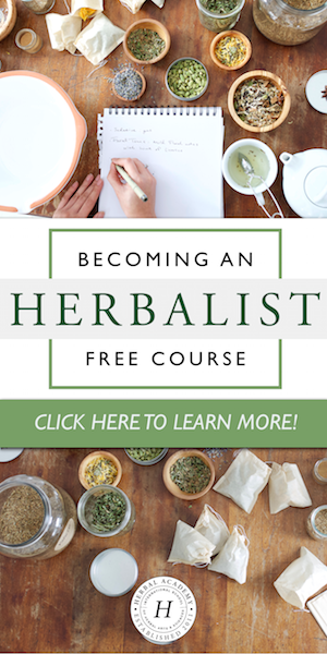 Sign up for the FREE Becoming an Herbalist Mini Course!
