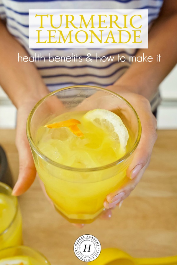 Turmeric Lemonade: Health Benefits & How To Make It | Herbal Academy | If you’re looking for a refreshing drink for summer, look no further than this turmeric lemonade recipe. It tastes great, and it's good for your health!