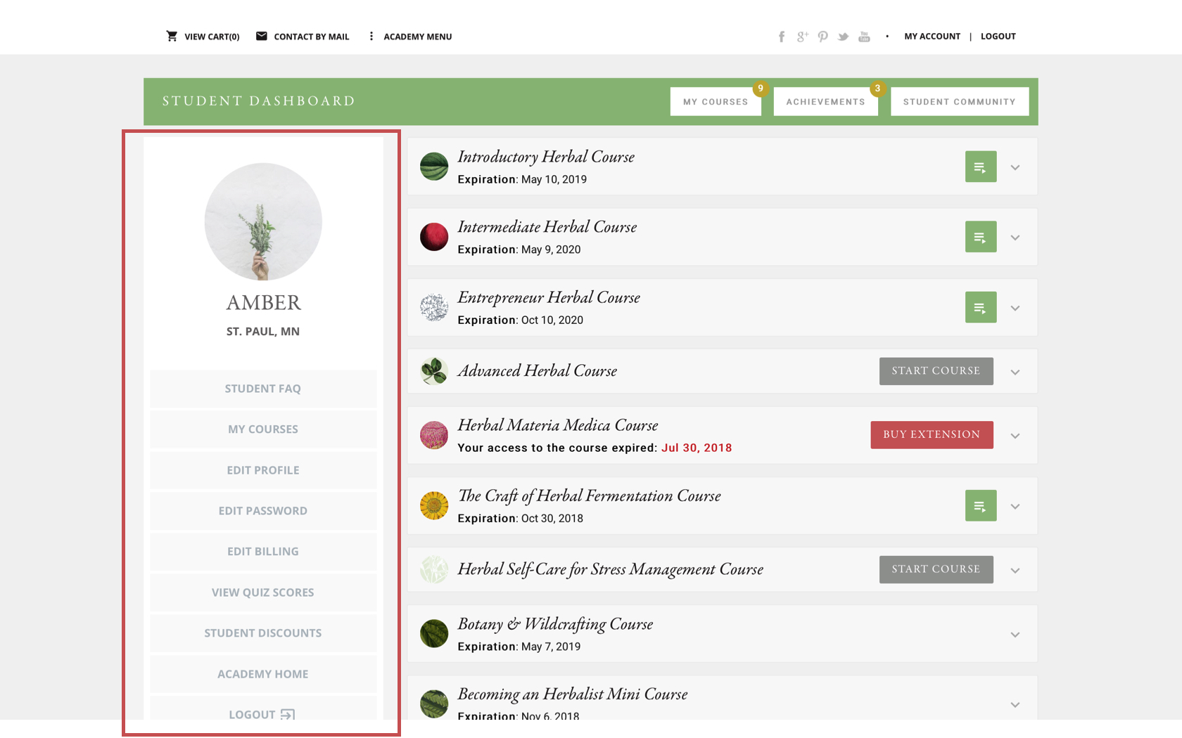 Student Dashboard Demonstration.011