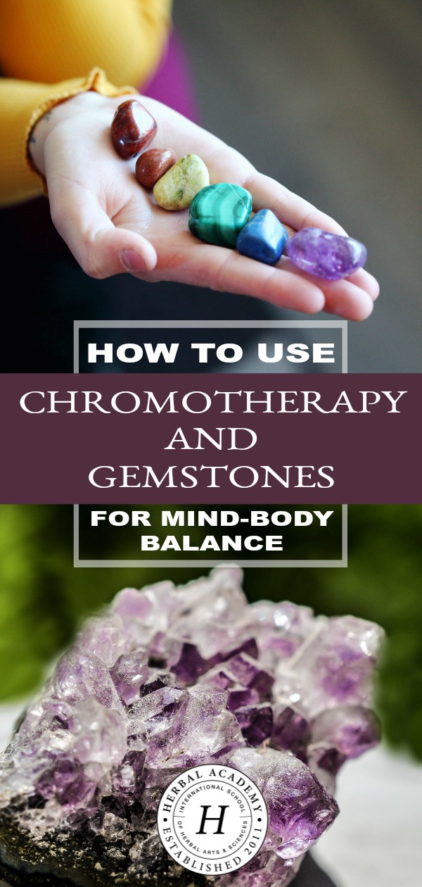 How To Use Chromotherapy And Gemstones For Mind-Body Balance | Herbal Academy | This article will explore chromotherapy and gemstones that are beneficial for your dosha, and ultimately, mind-body balance.