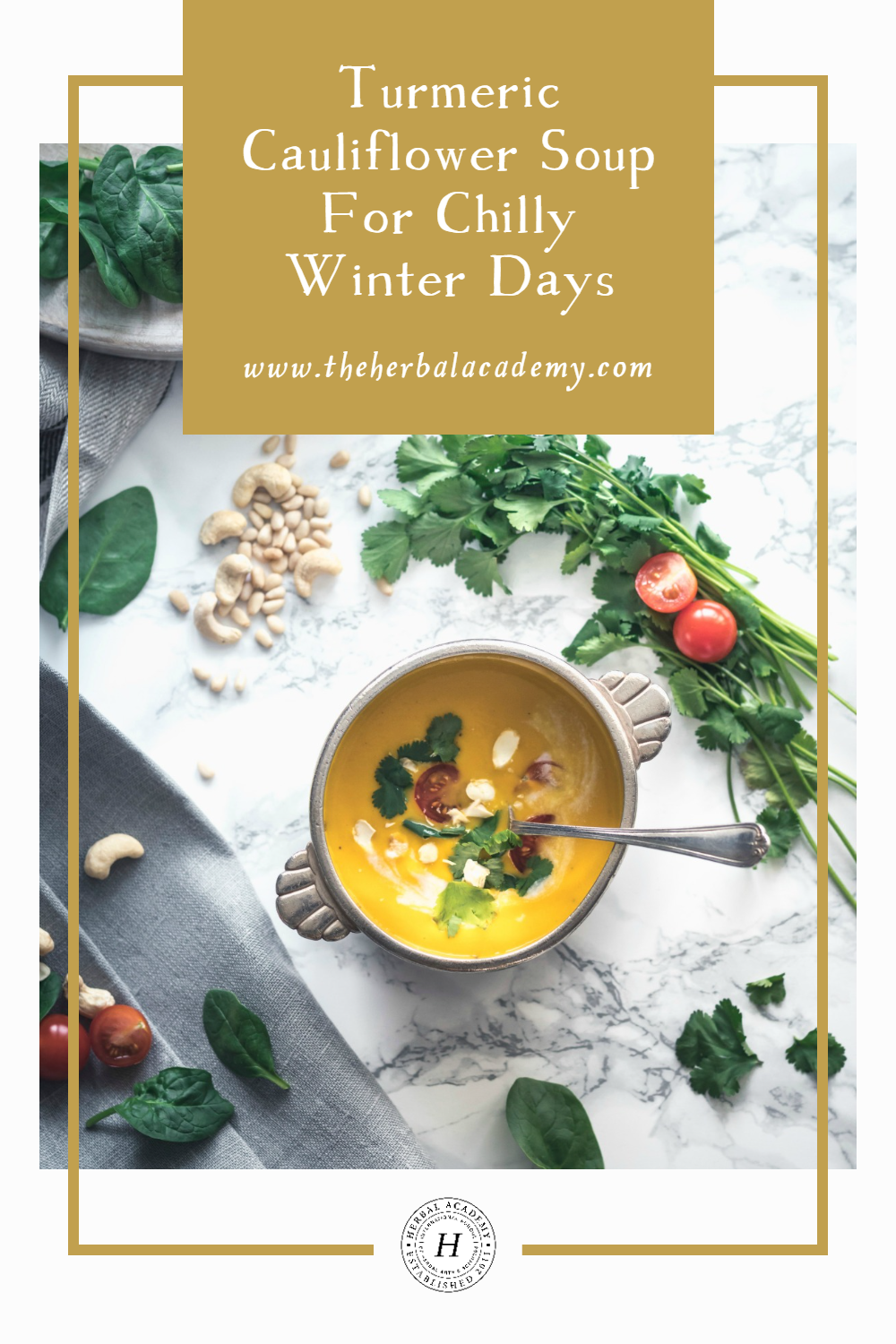 There is nothing better on a chilly night than a bowl of warm, soothing soup. Try this Turmeric Cauliflower Soup to warm you on those chilly winter days! There is nothing better on a chilly night than a bowl of warm, soothing soup. Try this Turmeric Cauliflower Soup to warm you on those chilly winter days!