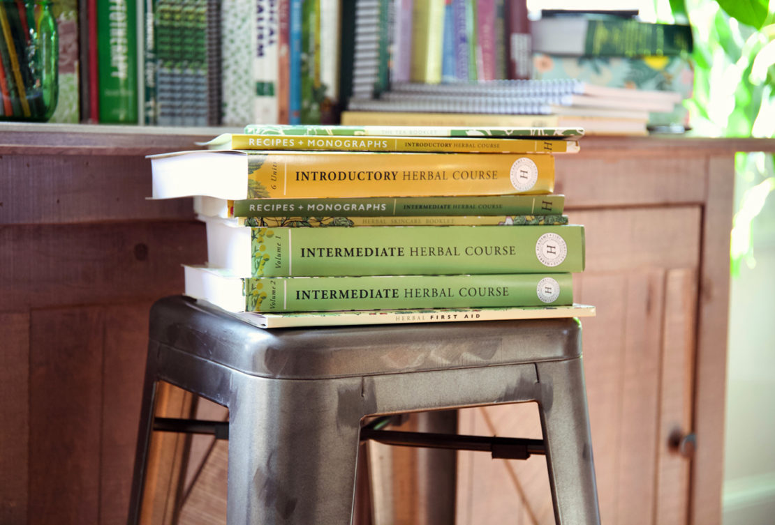 Introducing The Most Complete Herbalism Textbooks in Beginner and Intermediate Levels | Herbal Academy | Two of our foundational online herbal courses are now available in print textbooks! Learn more in this post!